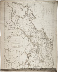 Karta över USA, 1816